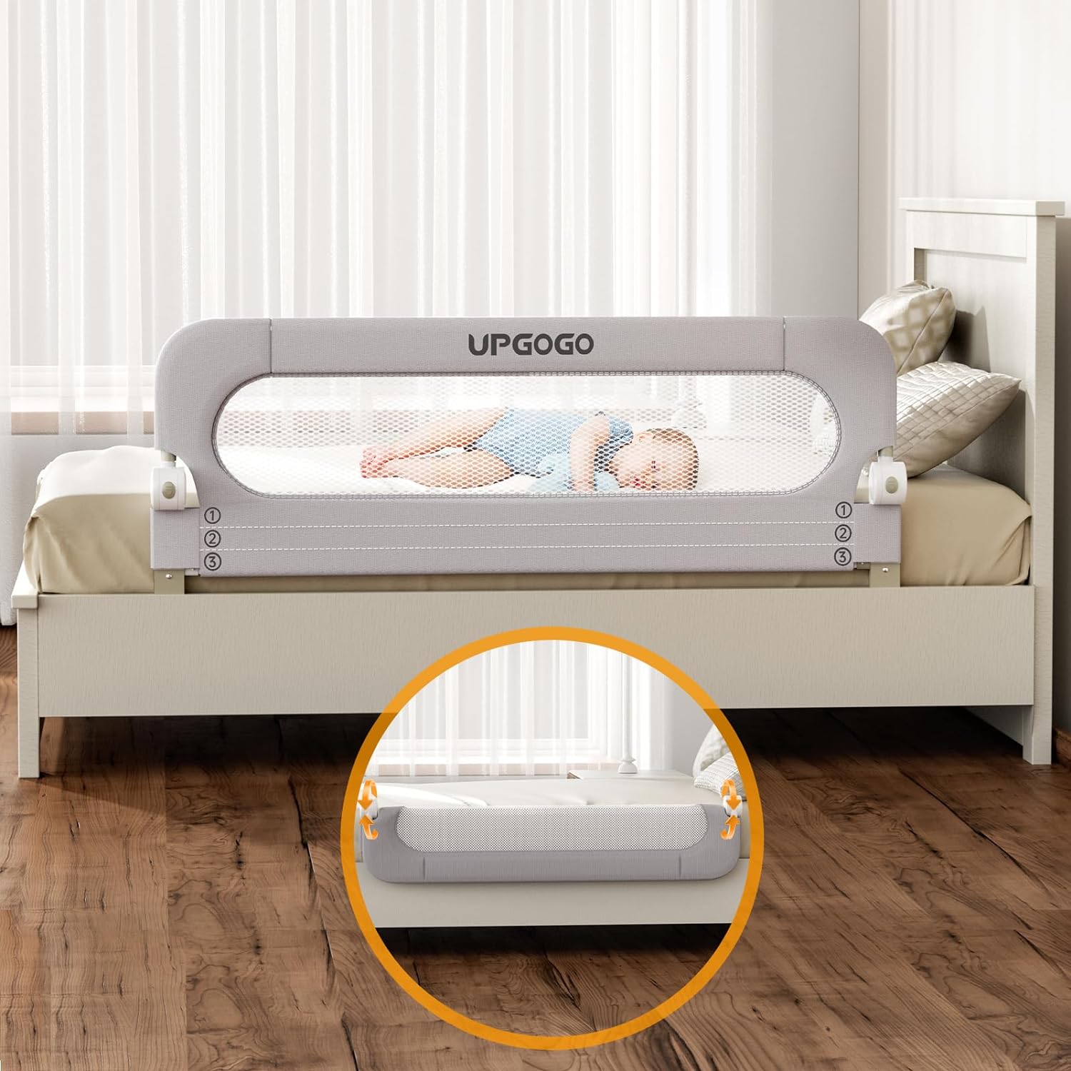 Folding Bed Rail for Toddlers