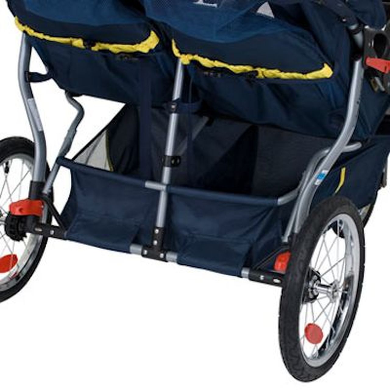 baby trend navigator double jogger stroller
