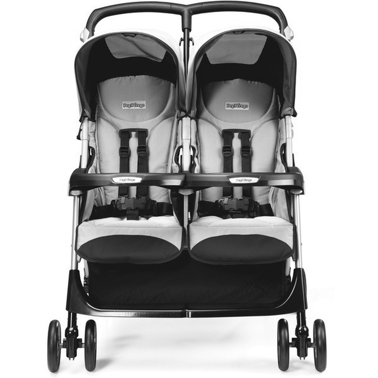 peg perego double stroller car seat compatible