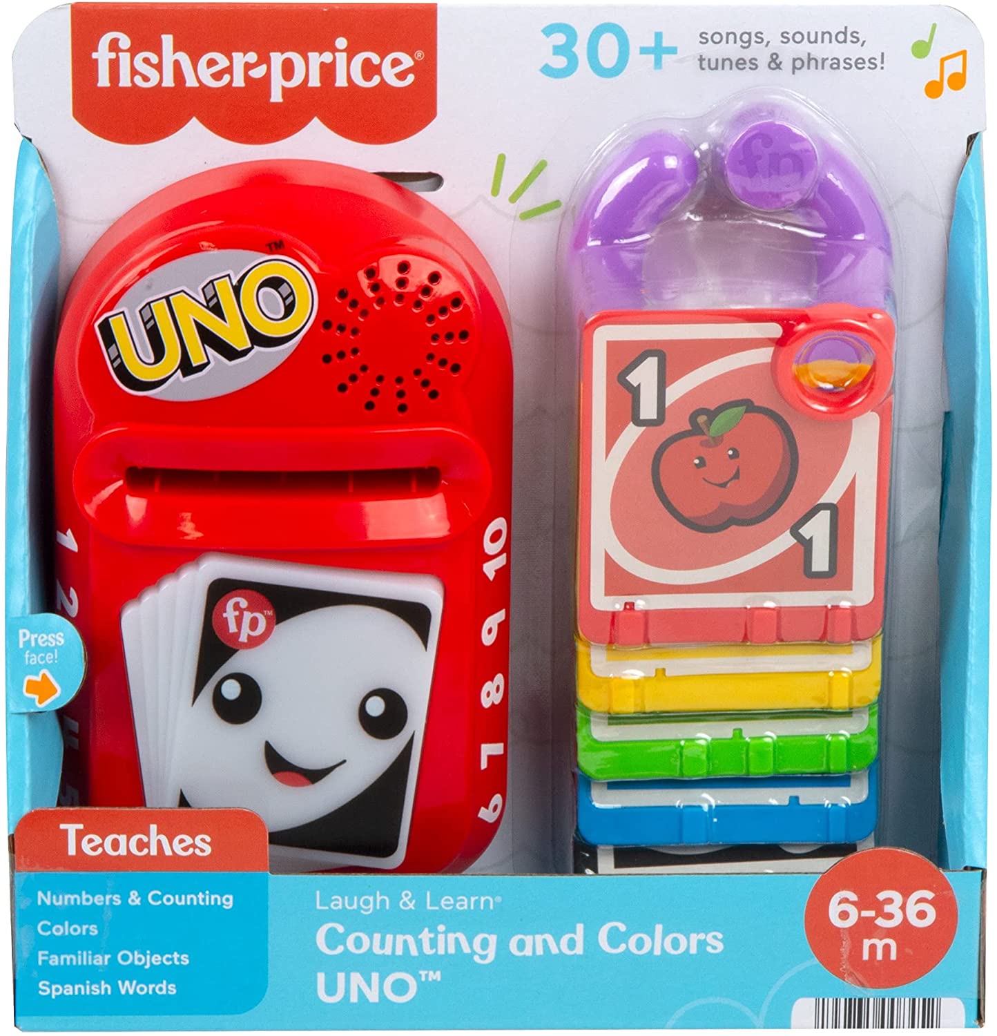 Fisher-Price Laugh & Learn Baby to Toddler Toy Let?s Connect